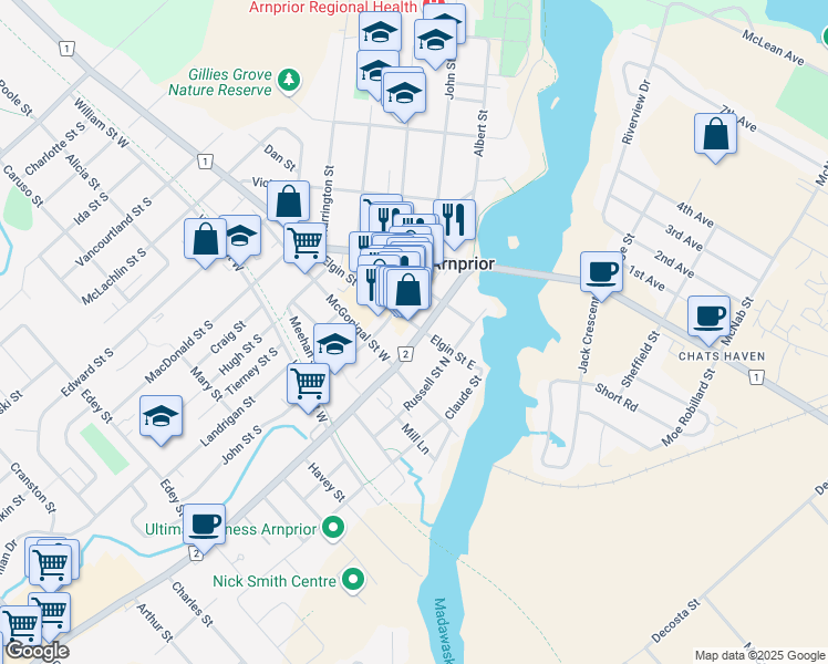 8 Elgin Street West, Arnprior ON Walk Score
