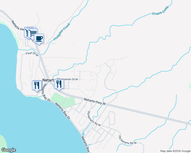 map of restaurants, bars, coffee shops, grocery stores, and more near 4455 Moondancer Lane in Tillamook