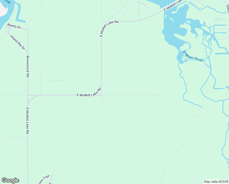 map of restaurants, bars, coffee shops, grocery stores, and more near 2335-3981 Stewart Road in Cheboygan