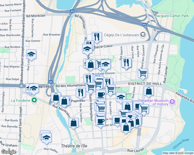 18 Rue SaintHyacinthe, Gatineau QC Walk Score
