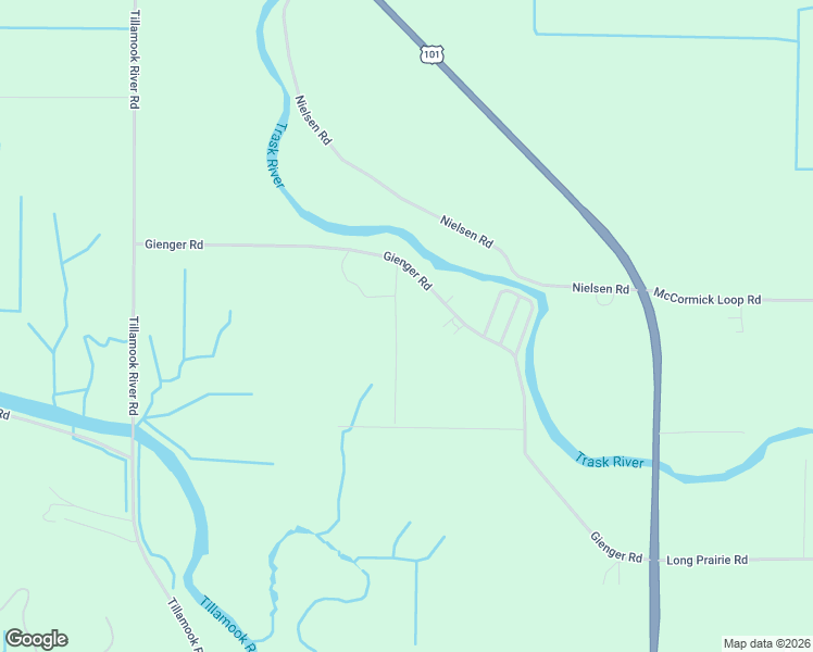map of restaurants, bars, coffee shops, grocery stores, and more near 3125 Fitzpatrick Road in Tillamook