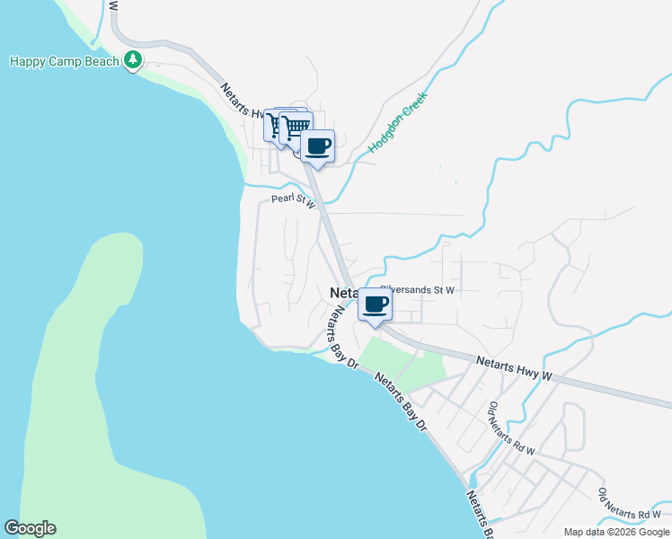 map of restaurants, bars, coffee shops, grocery stores, and more near 4866 Netarts Highway West in Tillamook