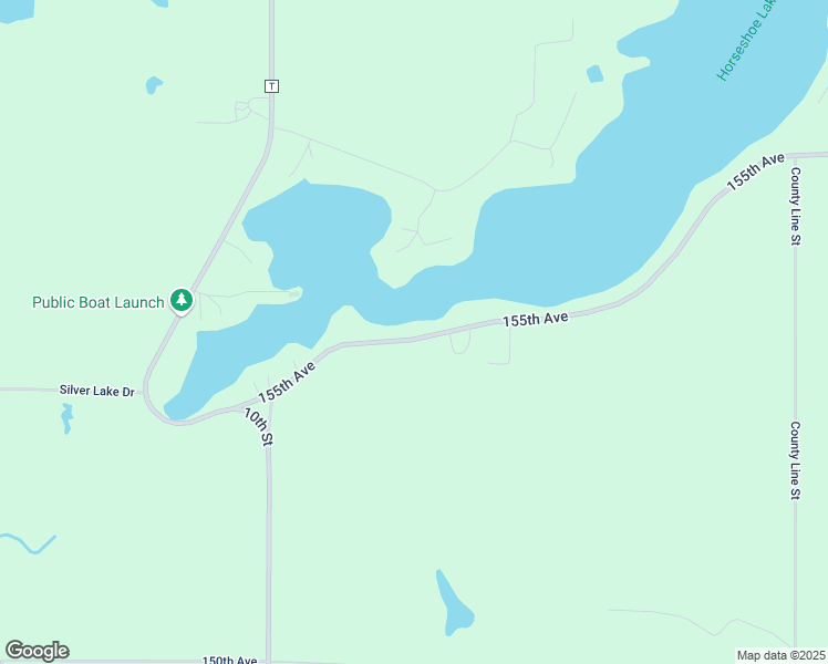 map of restaurants, bars, coffee shops, grocery stores, and more near 73 South Horseshoe Lake Drive in Turtle Lake