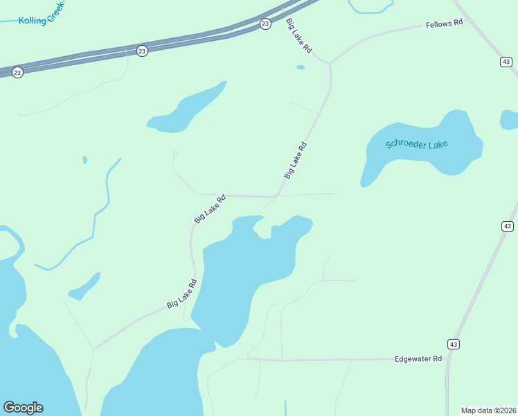 map of restaurants, bars, coffee shops, grocery stores, and more near 21484 Big Lake Road in Richmond