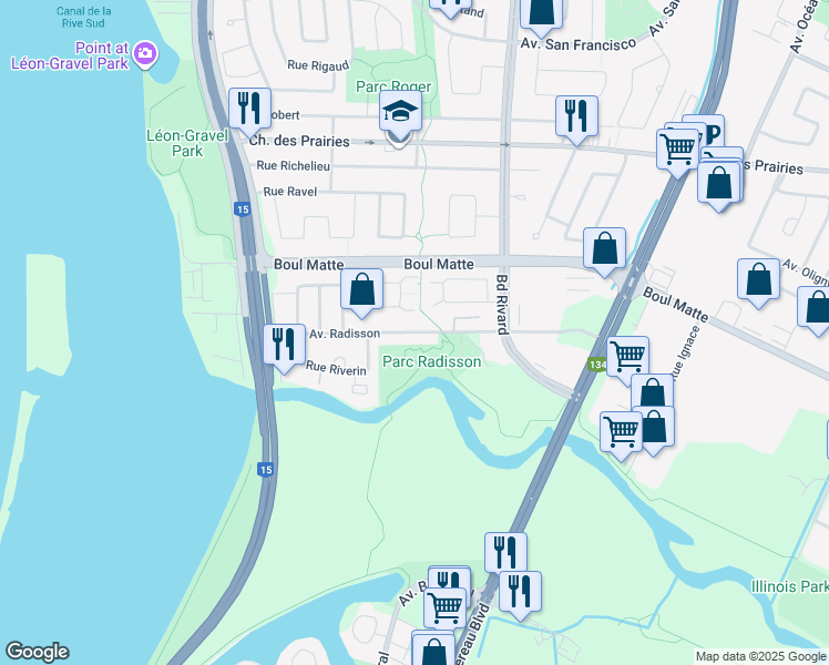 Avenue Radisson, Brossard QC - Walk Score