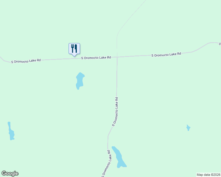 map of restaurants, bars, coffee shops, grocery stores, and more near South Oromocto Lake Road in South Oromocto Lake