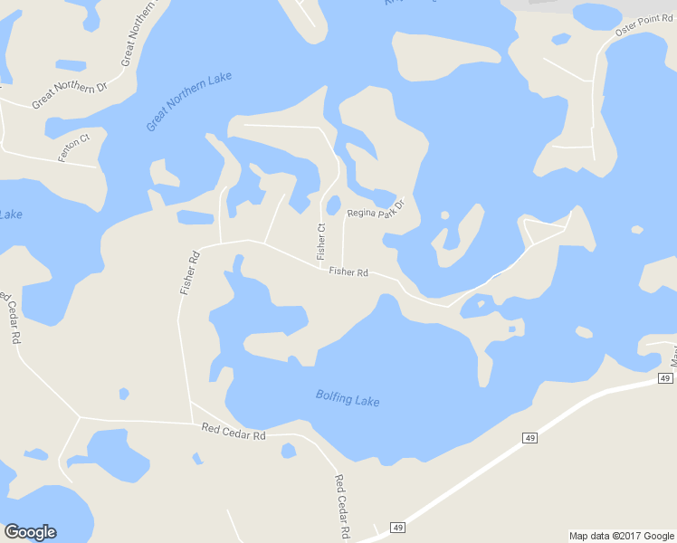 map of restaurants, bars, coffee shops, grocery stores, and more near 17639 Fisher Road in Cold Spring