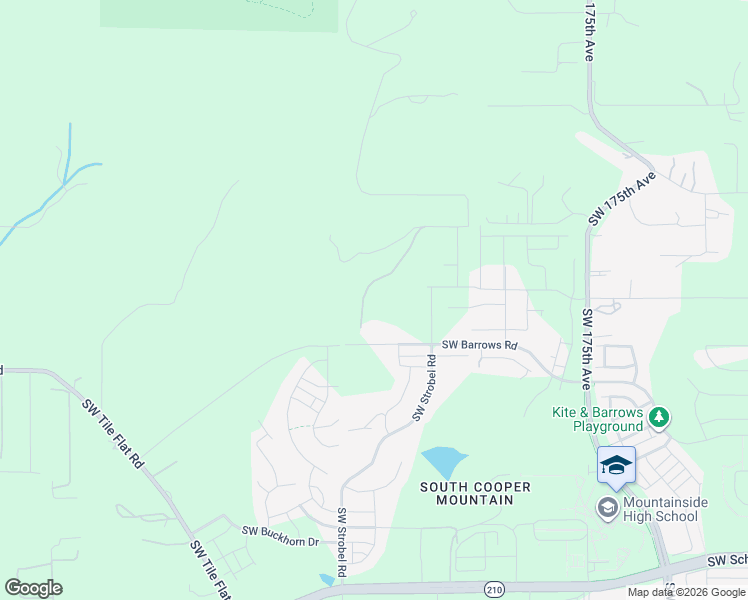 map of restaurants, bars, coffee shops, grocery stores, and more near 18200 Southwest Horse Tale Drive in Beaverton