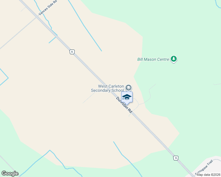 map of restaurants, bars, coffee shops, grocery stores, and more near 3110 Dunrobin Road in Dunrobin