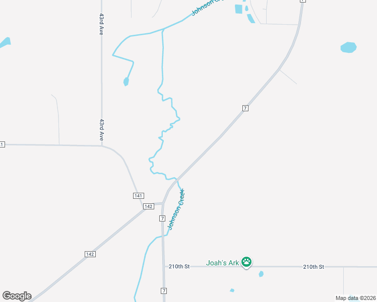 map of restaurants, bars, coffee shops, grocery stores, and more near 21431 County Road 7 in Saint Augusta