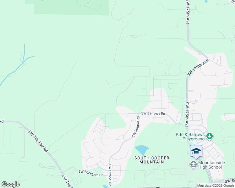 map of restaurants, bars, coffee shops, grocery stores, and more near 18200 Southwest Horse Tale Drive in Beaverton