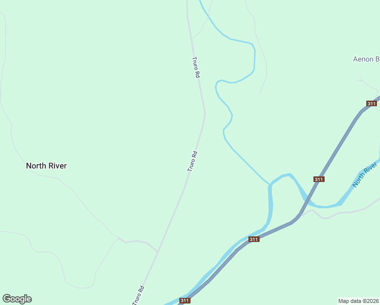 map of restaurants, bars, coffee shops, grocery stores, and more near 229 Truro Road in North River