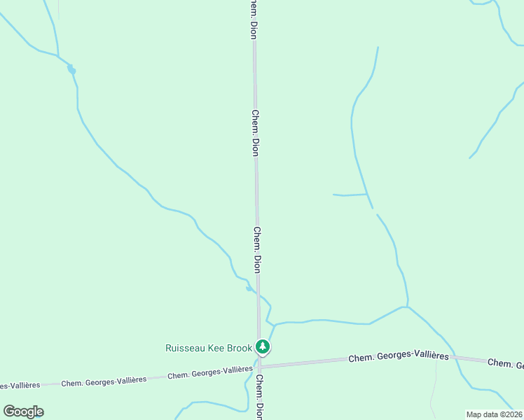 map of restaurants, bars, coffee shops, grocery stores, and more near 1736 Chemin Dion in Sherbrooke