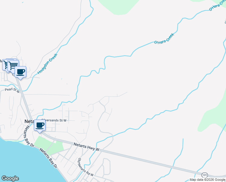map of restaurants, bars, coffee shops, grocery stores, and more near 4325 Sequoia Loop in Tillamook