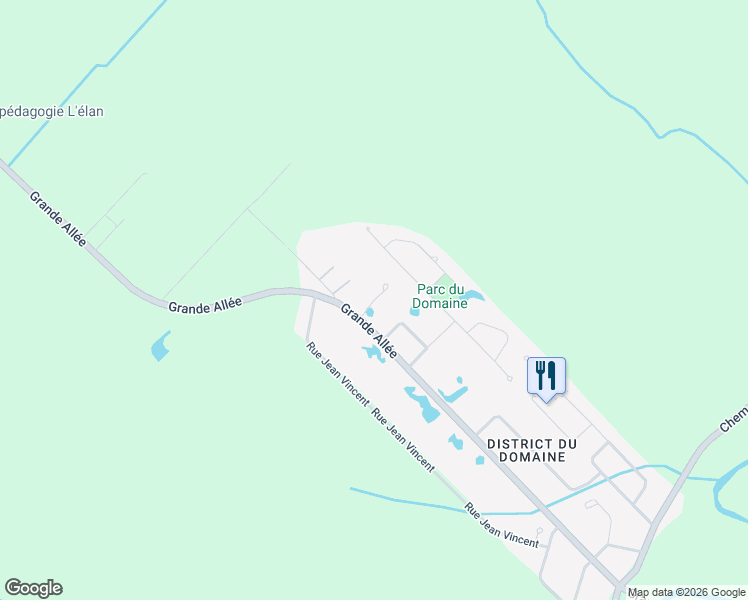 map of restaurants, bars, coffee shops, grocery stores, and more near Rue de Thavenet in Carignan