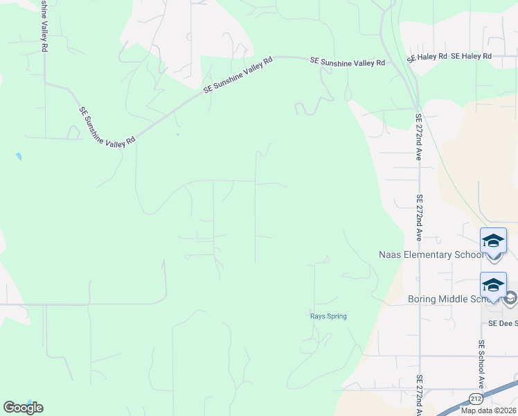 map of restaurants, bars, coffee shops, grocery stores, and more near 11975 Southeast Zion Hill Drive in Boring