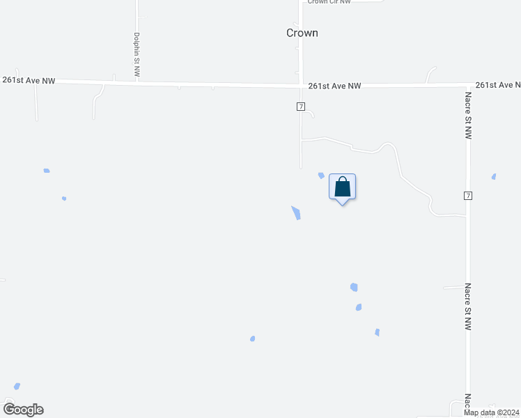 map of restaurants, bars, coffee shops, grocery stores, and more near 25920 Variolite Street Northwest in Saint Francis
