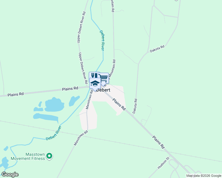 map of restaurants, bars, coffee shops, grocery stores, and more near 14 Carter Road in Debert