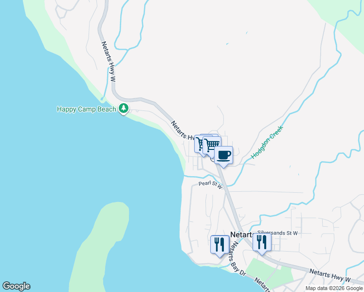 map of restaurants, bars, coffee shops, grocery stores, and more near 1045 2nd Street in Tillamook