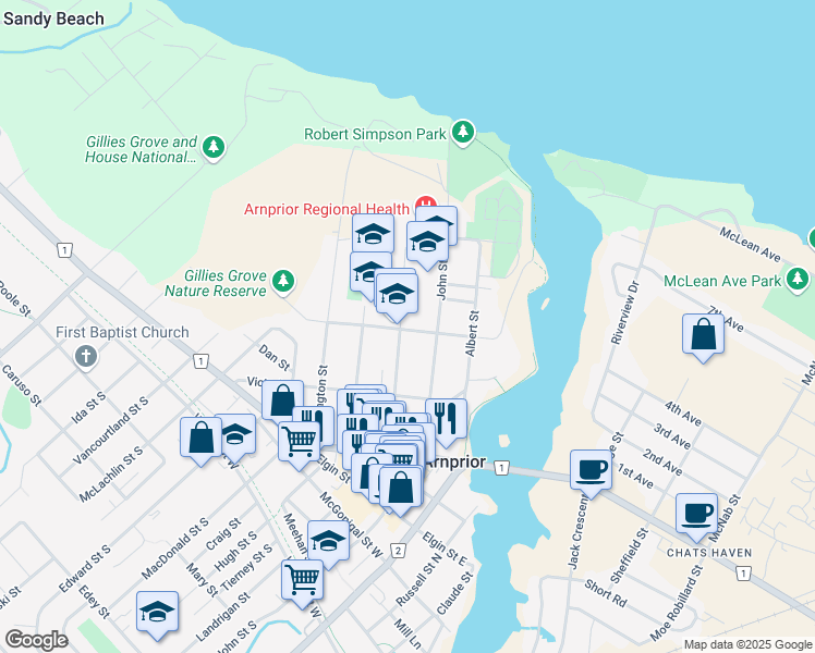 51 Ottawa Street, Arnprior ON Walk Score