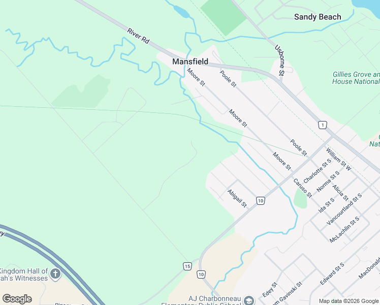 map of restaurants, bars, coffee shops, grocery stores, and more near 63 Hogan Drive in Renfrew County