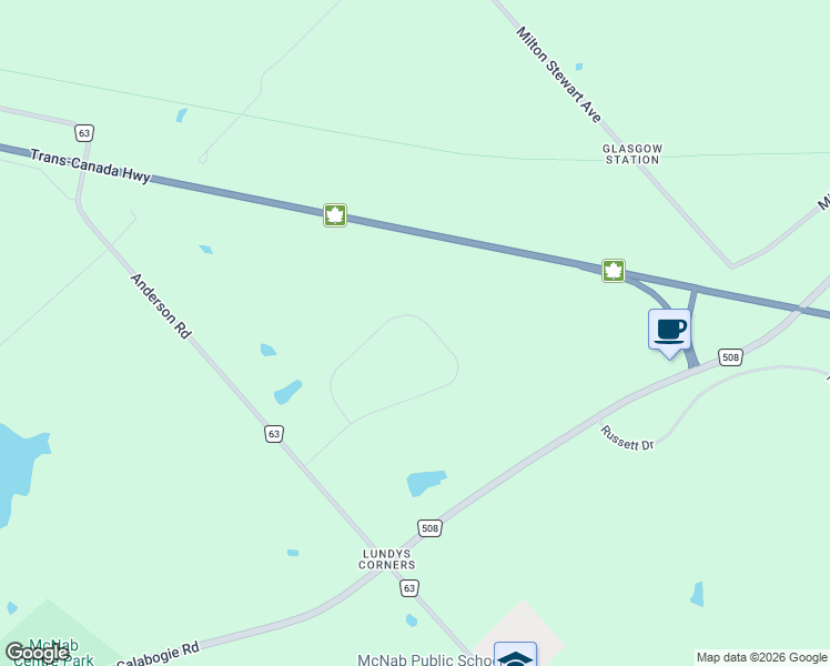 map of restaurants, bars, coffee shops, grocery stores, and more near in Renfrew County