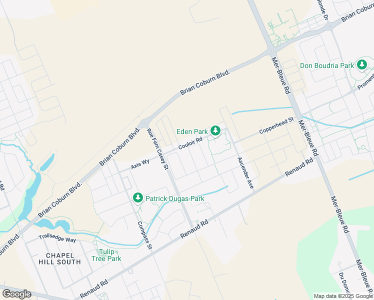 map of restaurants, bars, coffee shops, grocery stores, and more near 761 Cairn Crescent in Ottawa