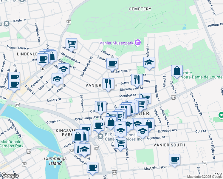 249 Shakespeare Street, Ottawa ON Walk Score