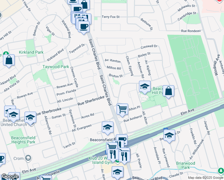 209 Bruton Street, Beaconsfield QC Walk Score