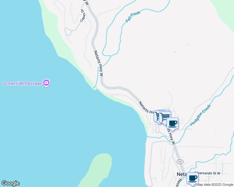 map of restaurants, bars, coffee shops, grocery stores, and more near 810 Happy Camp Road in Tillamook
