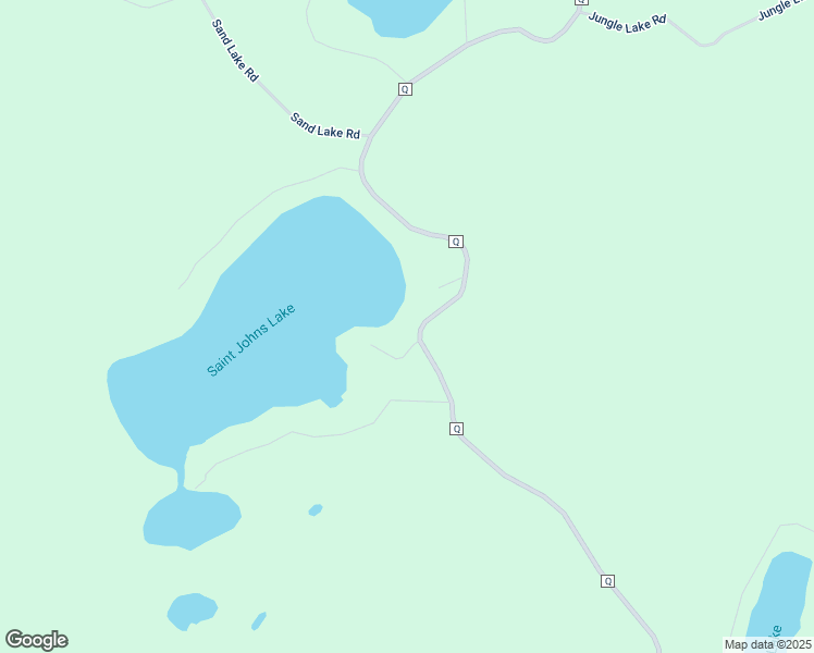 map of restaurants, bars, coffee shops, grocery stores, and more near 1777 County Road Q in Crandon