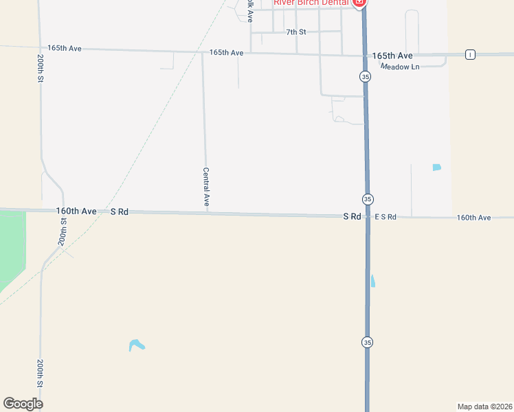 map of restaurants, bars, coffee shops, grocery stores, and more near 502 South Road in Centuria