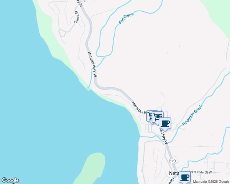 map of restaurants, bars, coffee shops, grocery stores, and more near 810 Happy Camp Road in Tillamook