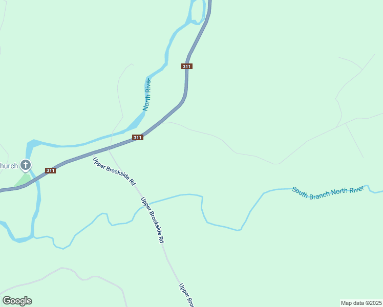 map of restaurants, bars, coffee shops, grocery stores, and more near 56 Hiram Lynds Road in Central North River