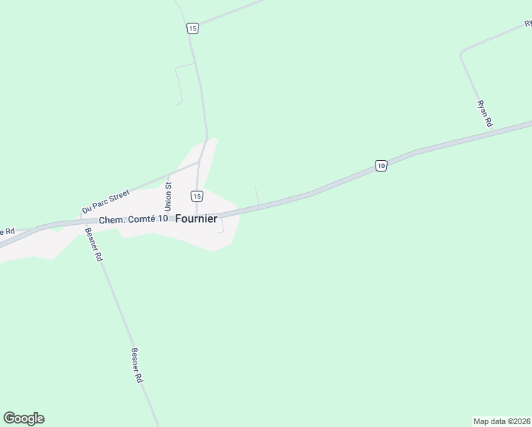 map of restaurants, bars, coffee shops, grocery stores, and more near 5170 Chemin Comté 10 in Fournier