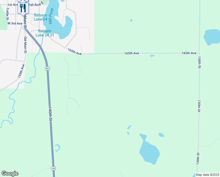 map of restaurants, bars, coffee shops, grocery stores, and more near in Balsam Lake