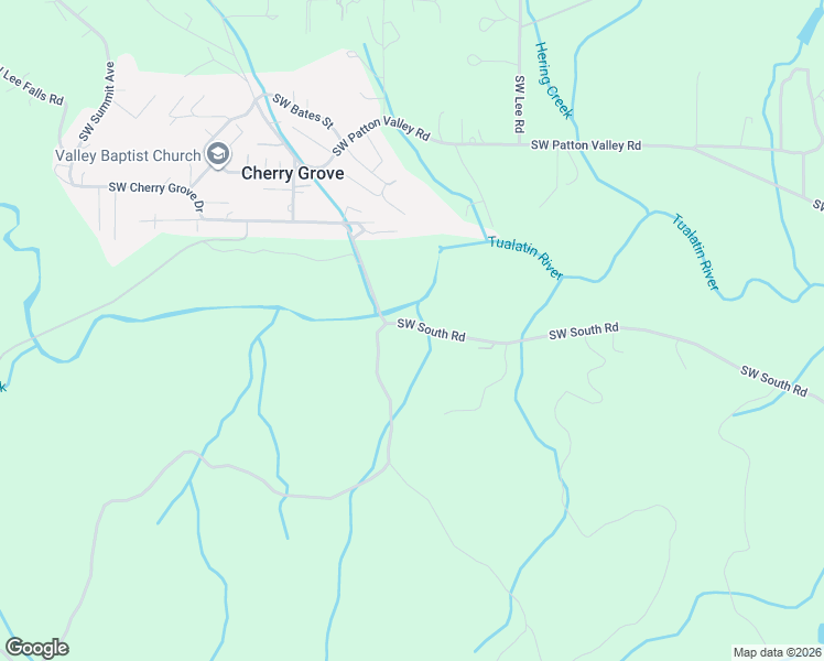 map of restaurants, bars, coffee shops, grocery stores, and more near 54861-55057 Southwest South Road in Gaston