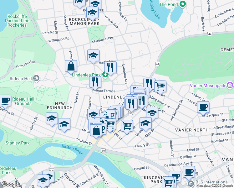 200 Rideau Terrace, Ottawa ON Walk Score