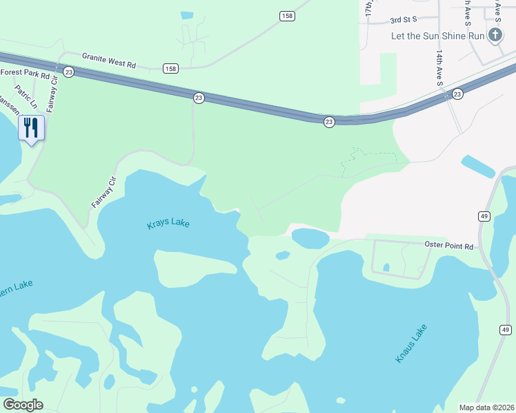 map of restaurants, bars, coffee shops, grocery stores, and more near 1911 River Links Drive in Cold Spring