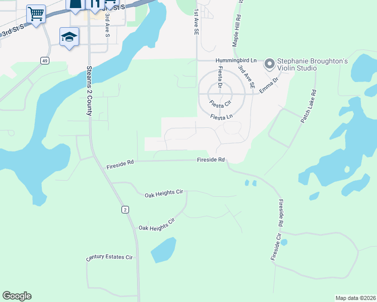 map of restaurants, bars, coffee shops, grocery stores, and more near 74 Rookery Drive in Cold Spring
