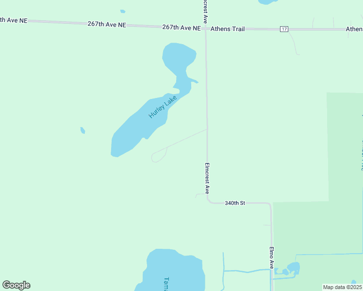 map of restaurants, bars, coffee shops, grocery stores, and more near 26362 Elmcrest Avenue in Stacy