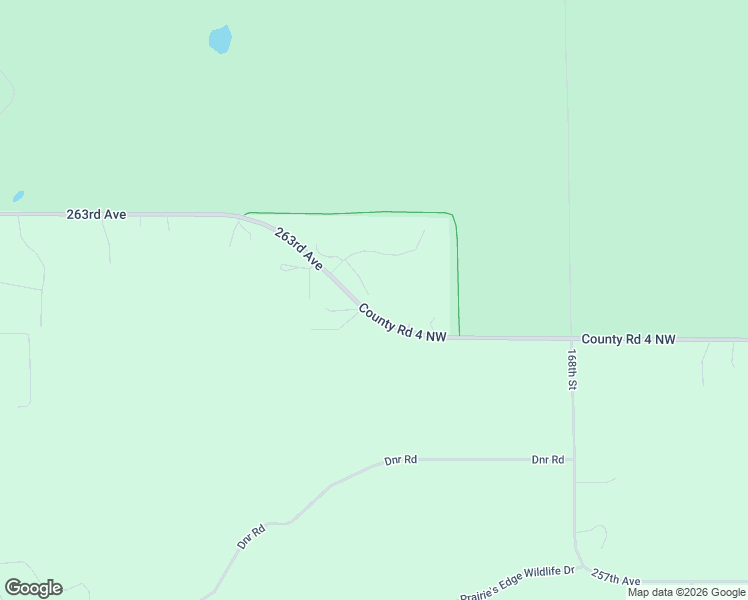 map of restaurants, bars, coffee shops, grocery stores, and more near 17112 262nd Avenue in Big Lake