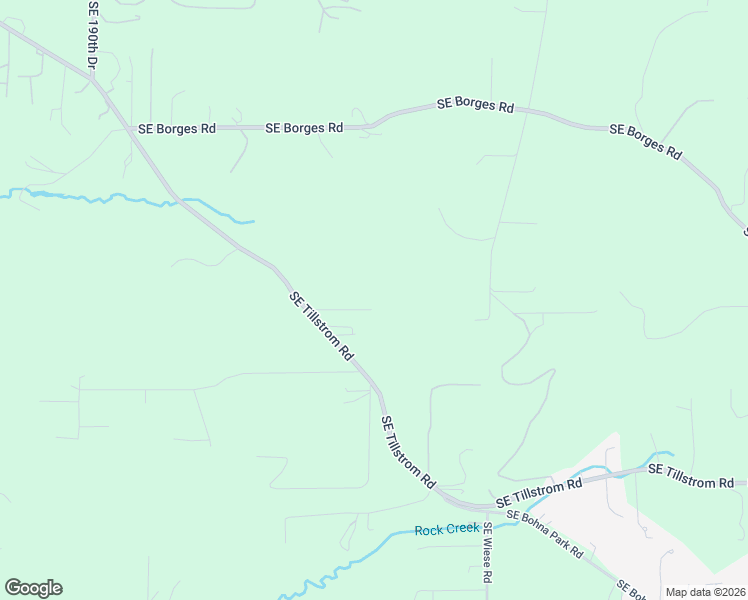 map of restaurants, bars, coffee shops, grocery stores, and more near 19955 Southeast Tillstrom Road in Damascus