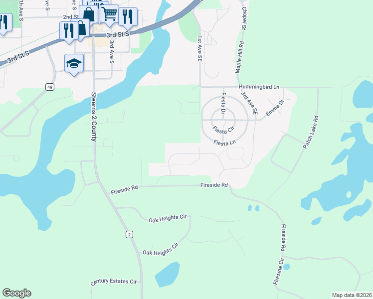 map of restaurants, bars, coffee shops, grocery stores, and more near 77 Rookery Drive in Cold Spring