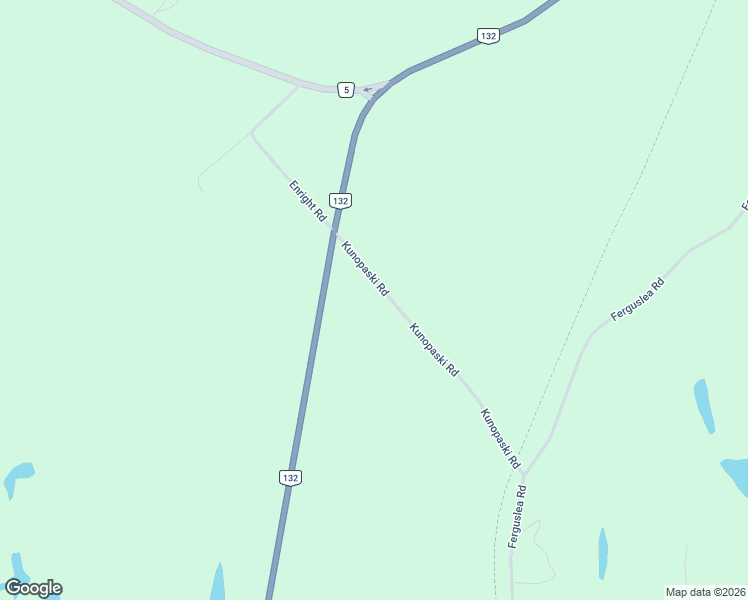 map of restaurants, bars, coffee shops, grocery stores, and more near 165 Kunopaski Road in Renfrew