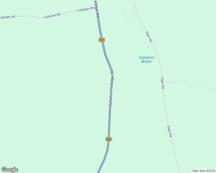 map of restaurants, bars, coffee shops, grocery stores, and more near 3883 Nova Scotia 374 in Hopewell