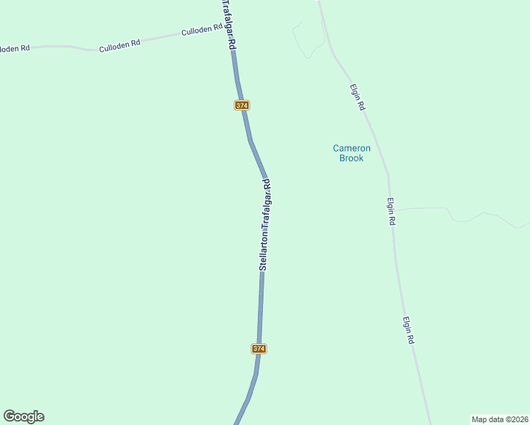 map of restaurants, bars, coffee shops, grocery stores, and more near 3883 Nova Scotia 374 in Hopewell