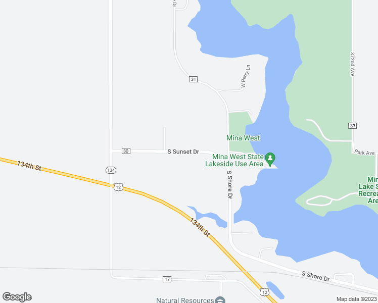 map of restaurants, bars, coffee shops, grocery stores, and more near South Sunset Drive in Ipswich