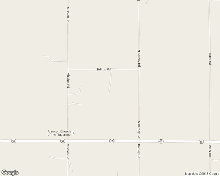 map of restaurants, bars, coffee shops, grocery stores, and more near 8262 Hilltop Road in Alanson