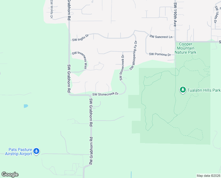map of restaurants, bars, coffee shops, grocery stores, and more near 9895 Southwest Stonecreek Drive in Beaverton